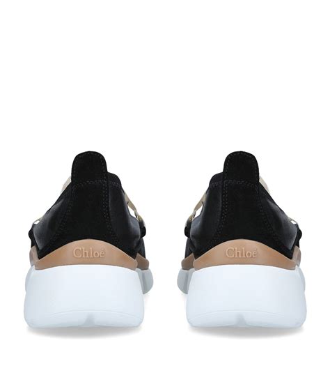 black chloe trainers|chloe sneakers sonnie.